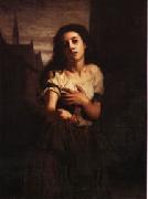 Hugues Merle A Beggar Woman USA oil painting artist
